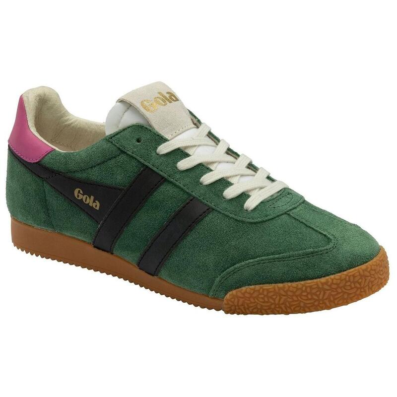 Baskets Gola Elan - Femme - Suédine - Talon Plat - Style Rétro - Confortables - Plusieurs Coloris