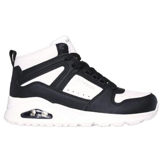 Damen universal Schuhe Skechers Uno High Regards Wbk Wbk