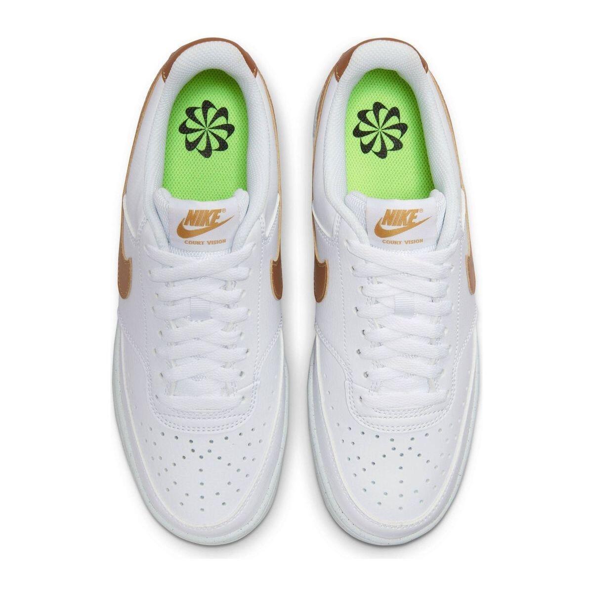 Baskets mode Femme COURT VISION LO NN Blanc 4/5