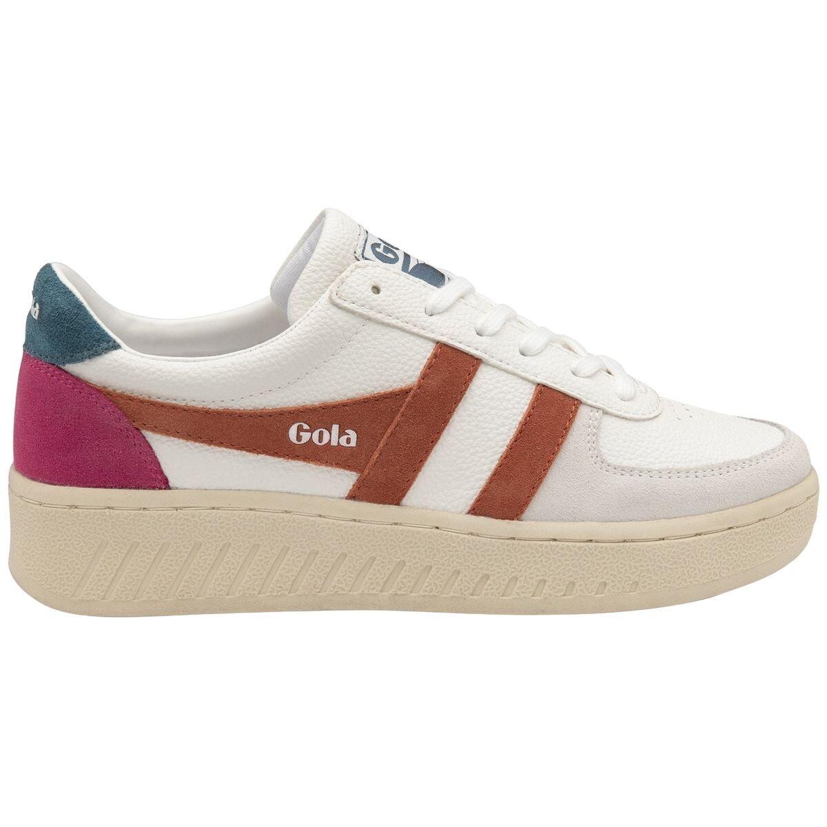Gola - Baskets Mode Femme Grandslam Trident Blanc - Chaussures De Sport - Blanc - 37 - Decathlon