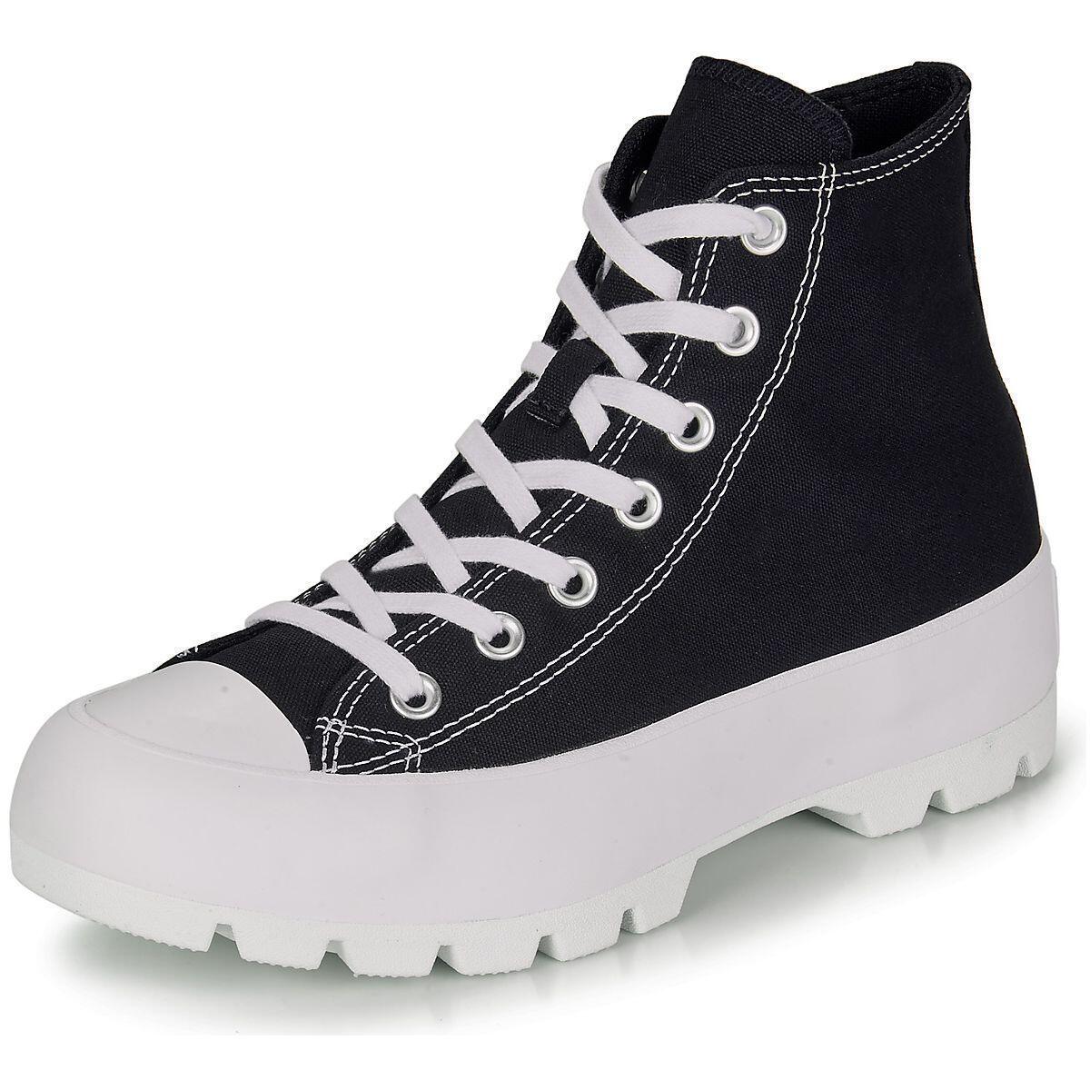 Zapatillas mujer Converse Converse Lugged Hi Negro 2/6