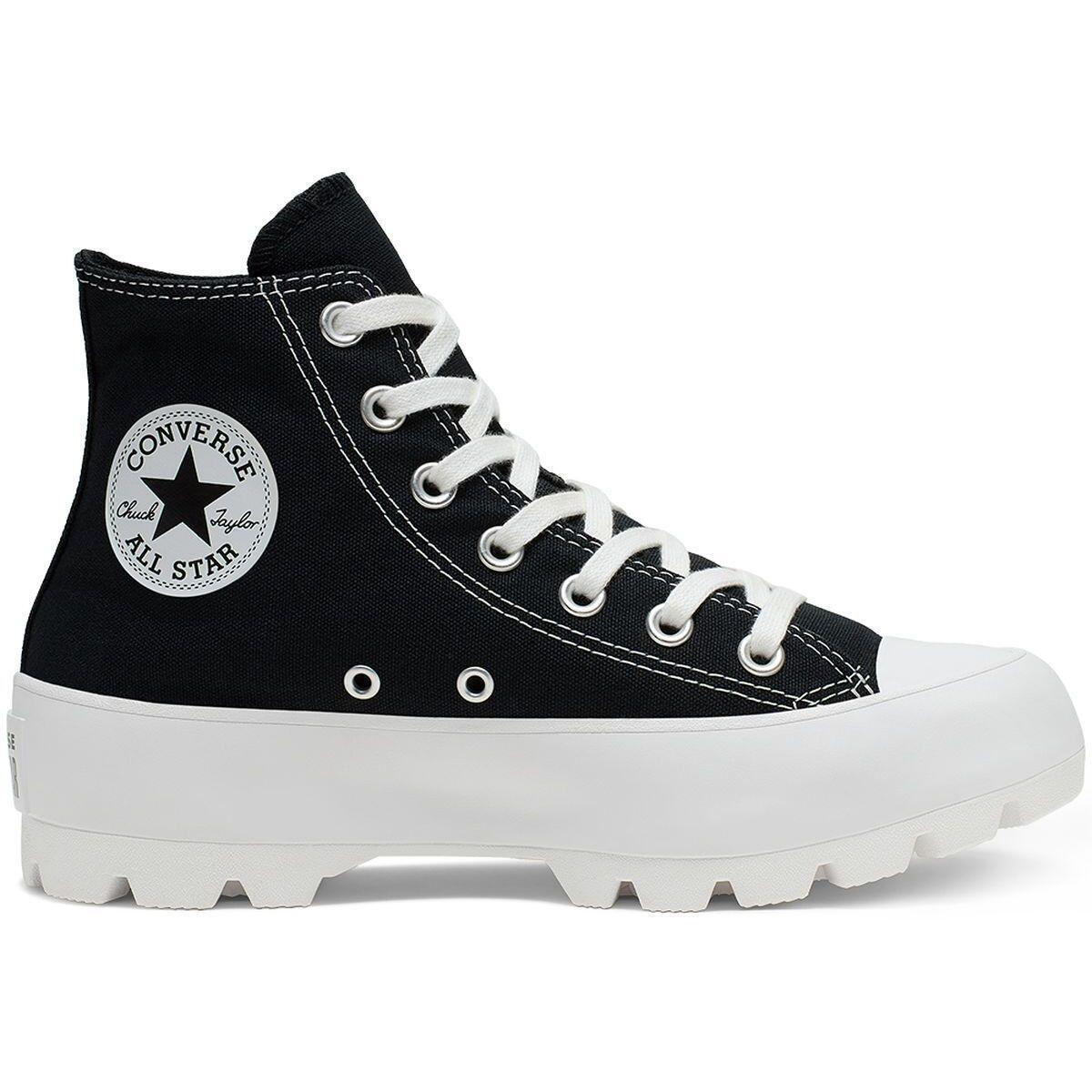Zapatillas mujer Converse Converse Lugged Hi Negro 1/6