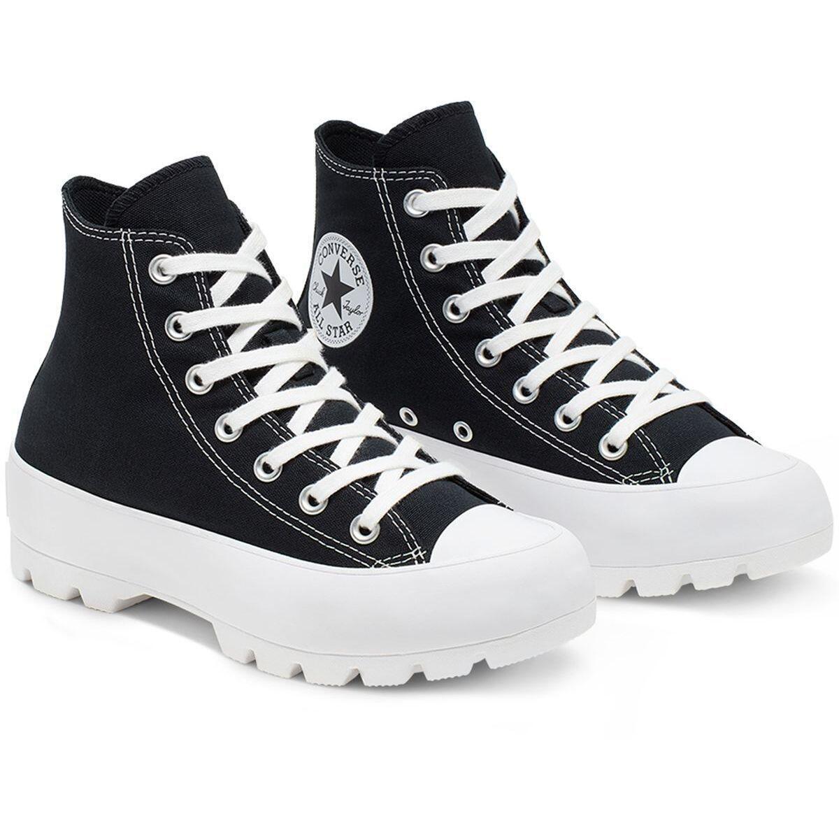 Zapatillas mujer Converse Converse Lugged Hi Negro 5/6