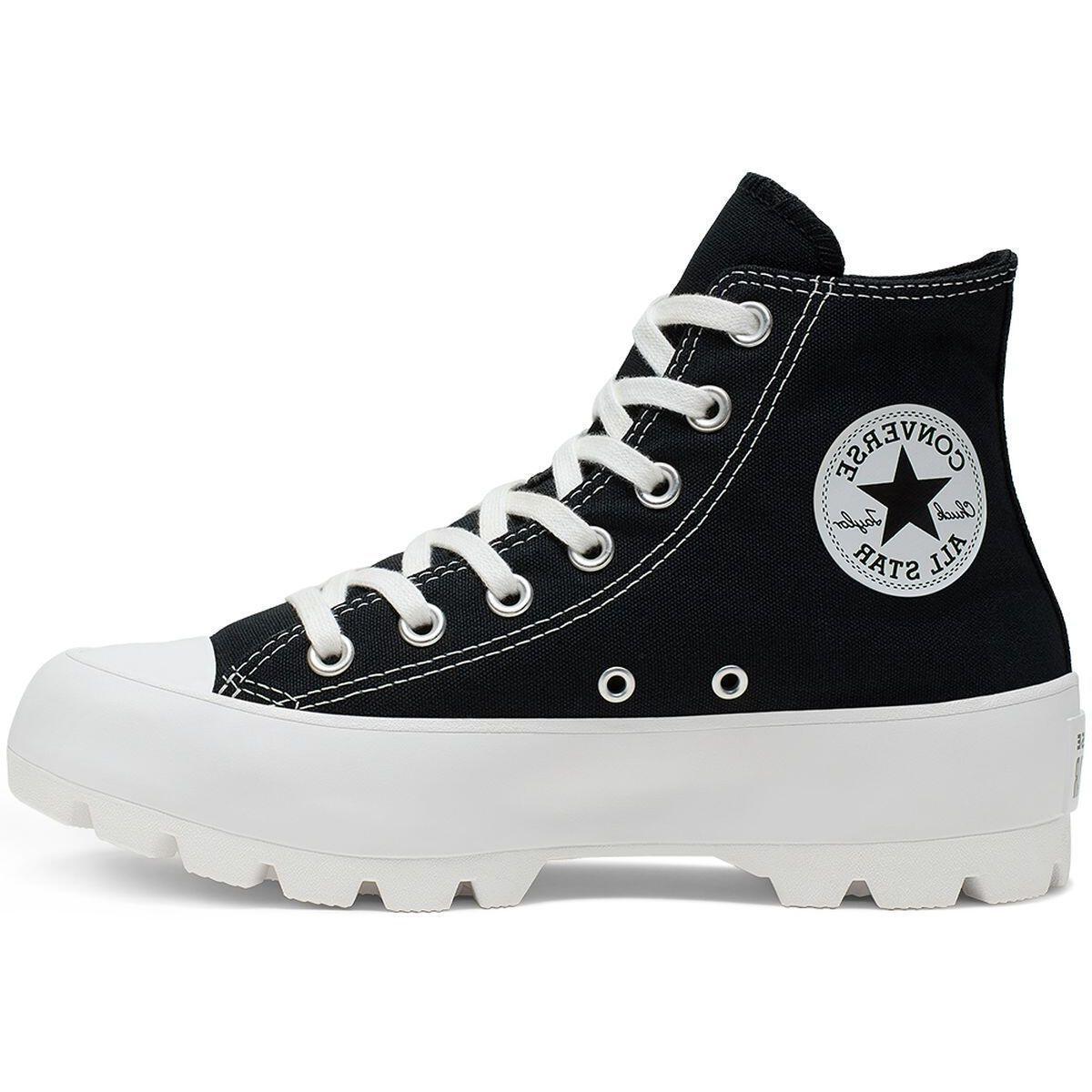 Zapatillas mujer Converse Converse Lugged Hi Negro 3/6