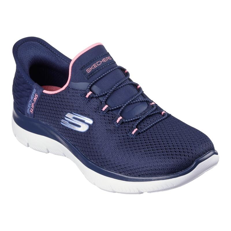 Zapatillas Deportivas Mujer Skechers SUMMITS SLIP-INS Azul