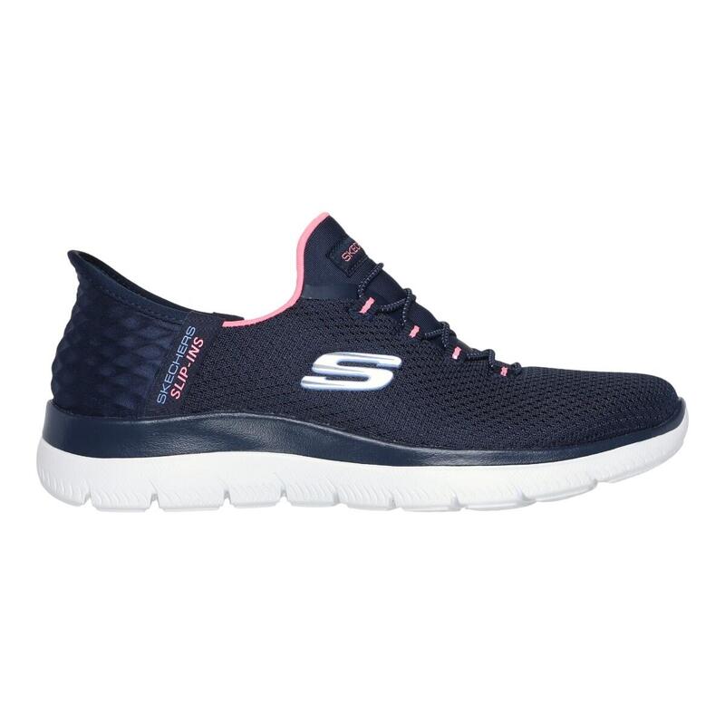 Zapatillas Deportivas Mujer Skechers SUMMITS SLIP-INS Azul