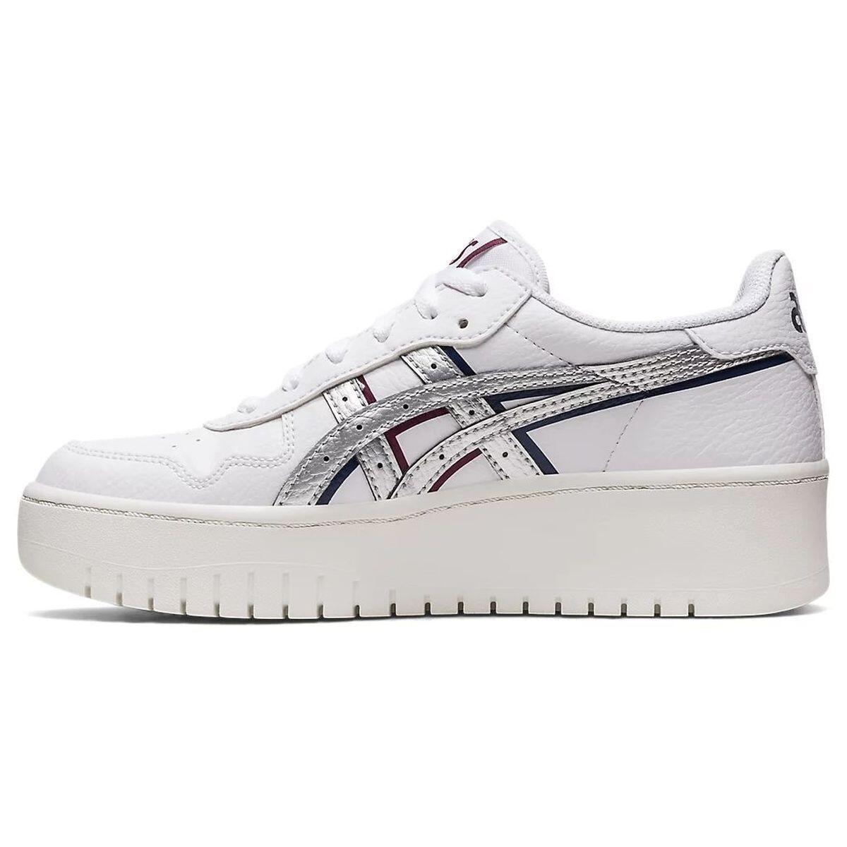 Asics Japan S PF Womens White Trainers 3/4
