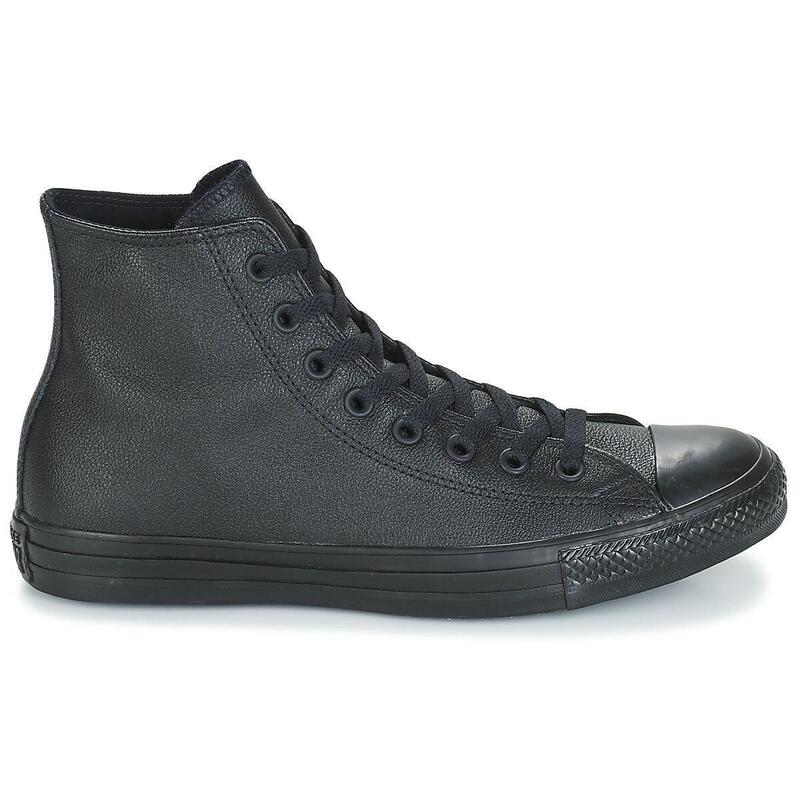 Sneakers Converse Chuck Taylor HI Leather, Zwart, Uniseks