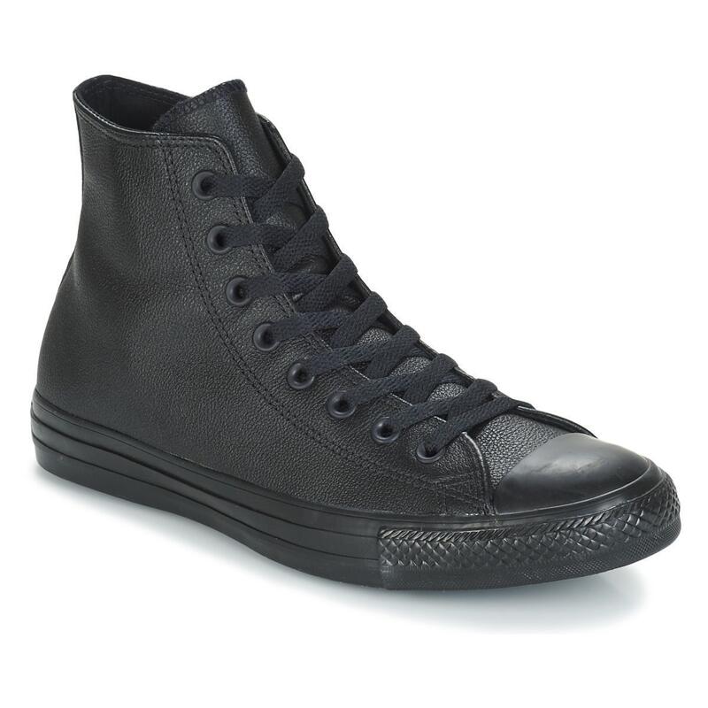 Sneakers Converse Chuck Taylor HI Leather, Zwart, Uniseks