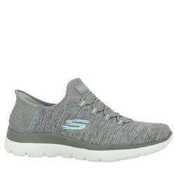 Zapatillas mujer Skechers Slip-ins: Summits- Dazzling Haze Gris