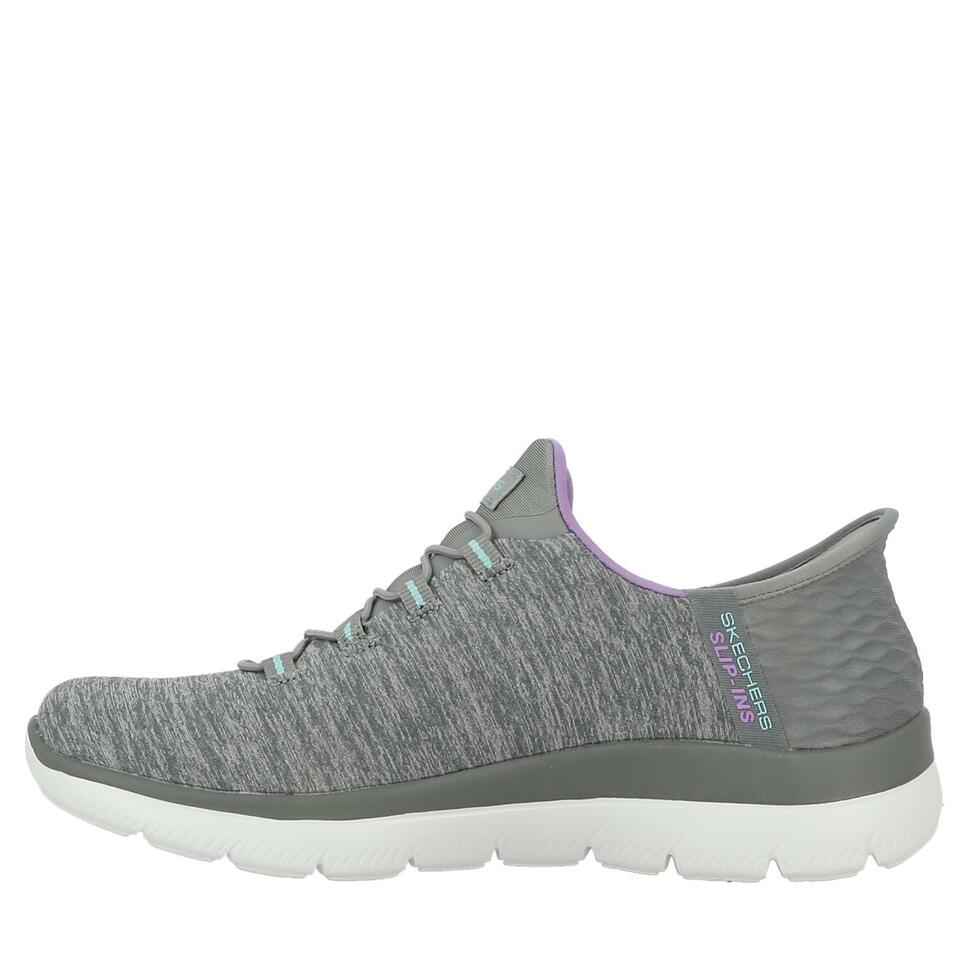 Damskie SUMMITS DAZZLING HAZE Slip-On Szary / Wielokolorowy