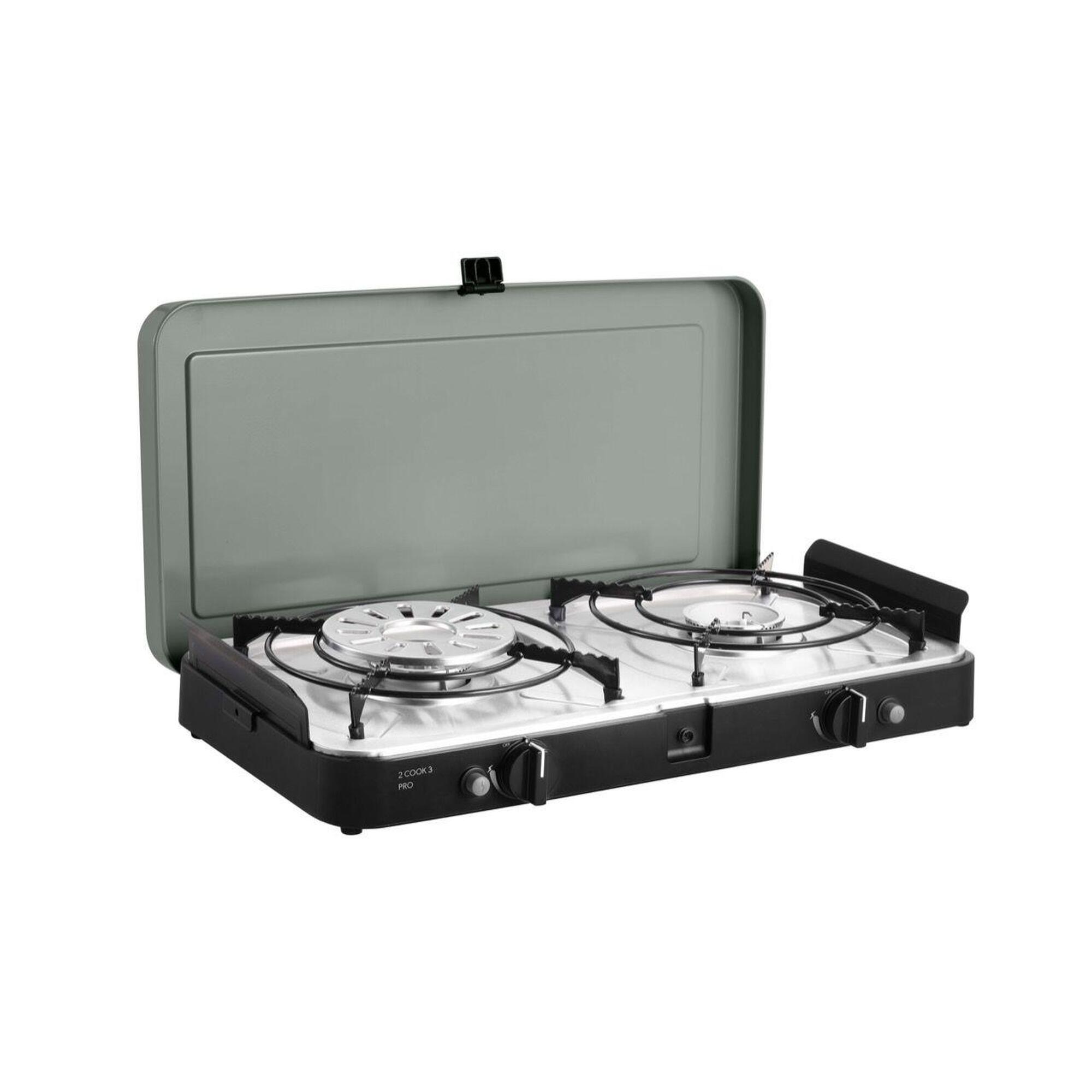 Cadac Dometic - Réchaud Cadac 2-cook 3 Pro Deluxe - 30mbar - Réchaud - Vert - Taille Unique - Decathlon