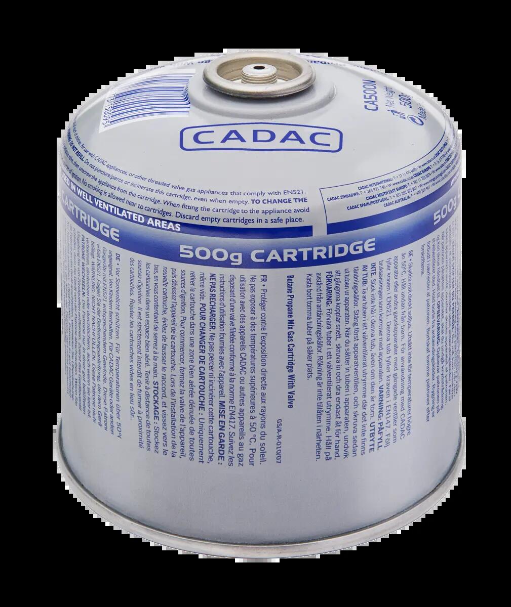 Gaskartusche 500 g - EN417-Gewinde 2/4