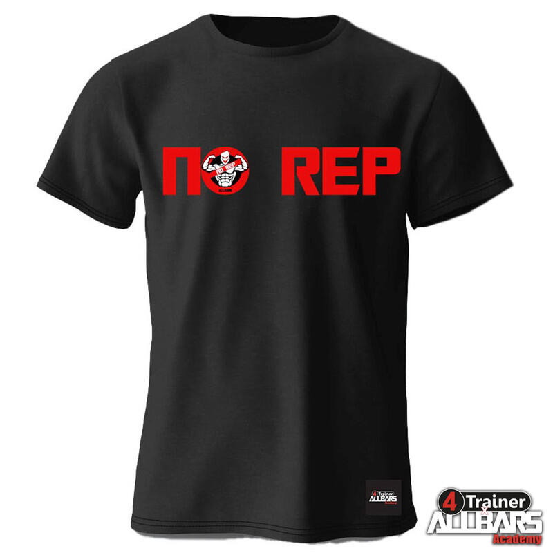 T-shirt NO REP - Modèle XL - 4TRAINER x ALLBARS 1/5
