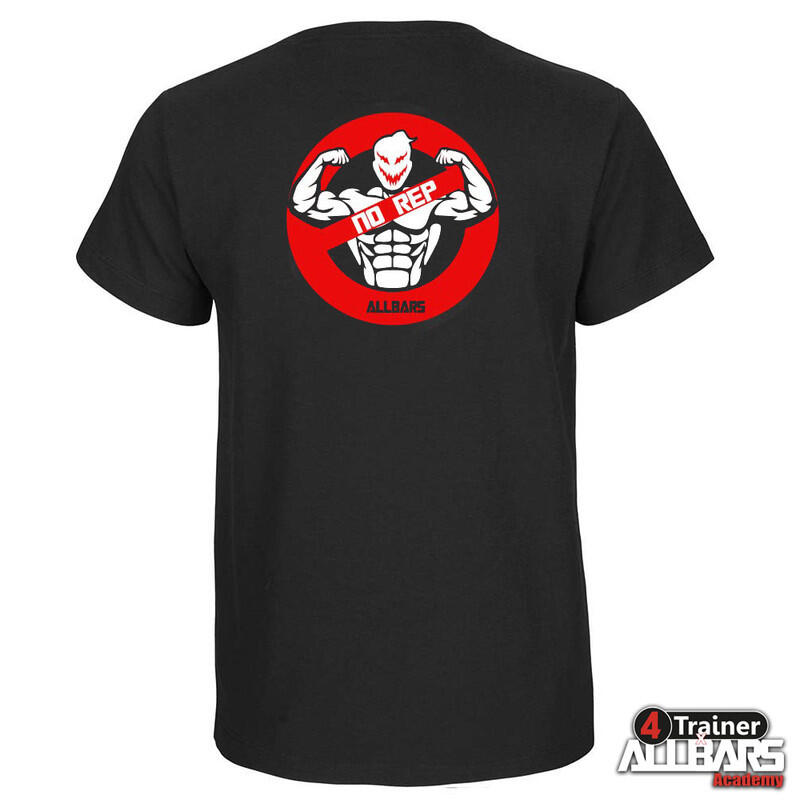 T-shirt NO REP - Modèle XL - 4TRAINER x ALLBARS 2/5