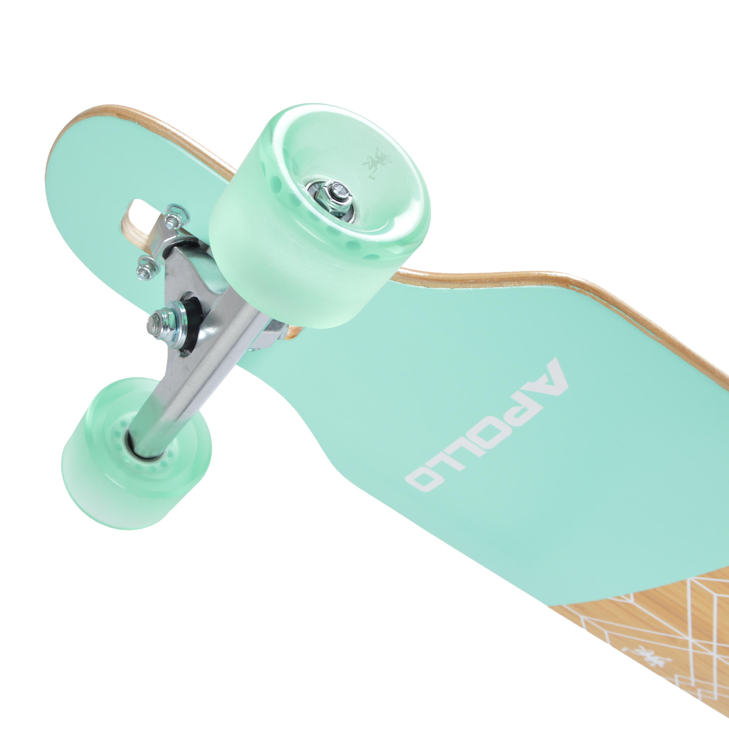 Longboard 36" avec Outil en T et Roulements ABEC High Speed 6/6