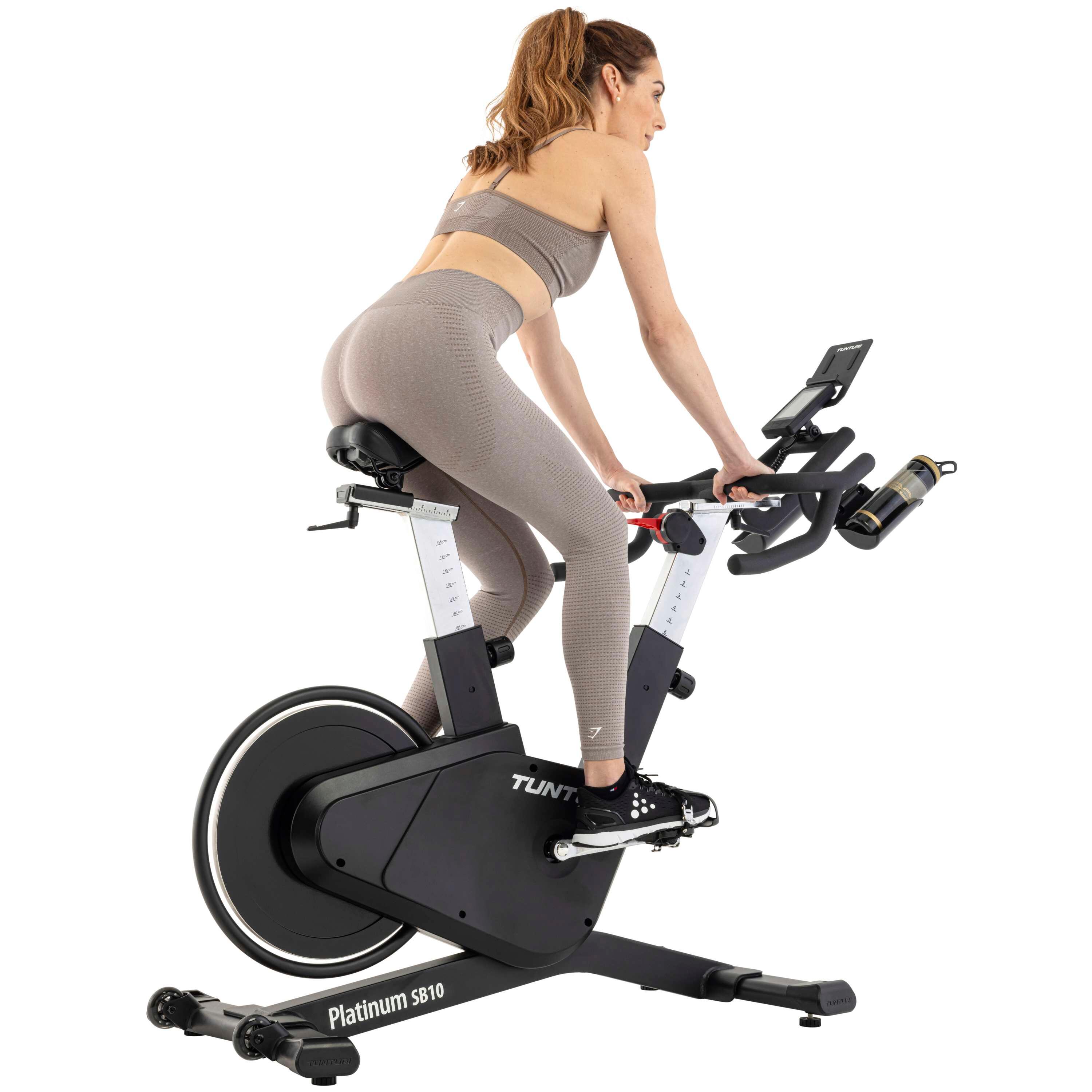 Sprinter Bike - Verstelbare Fitness Fiets – handmatige weerstand - Platinum SB10 7/7