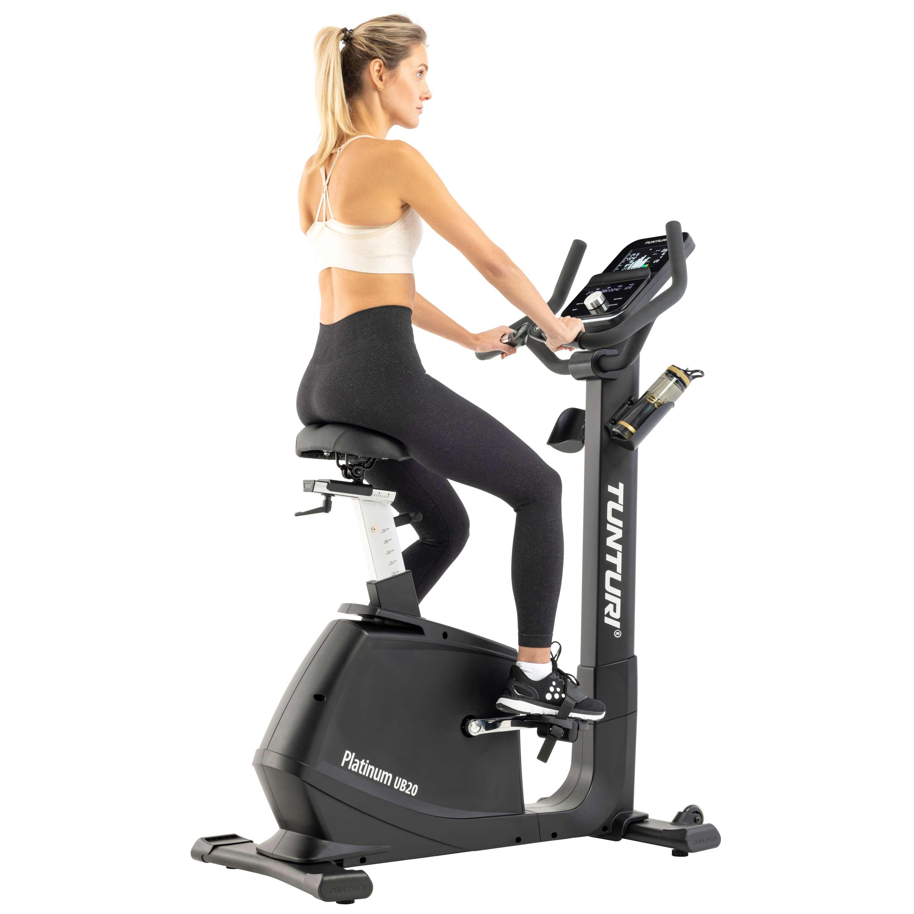 Hometrainer - Ergometer - Lage instap - Verstelbaar - Platinum UB20 2/7