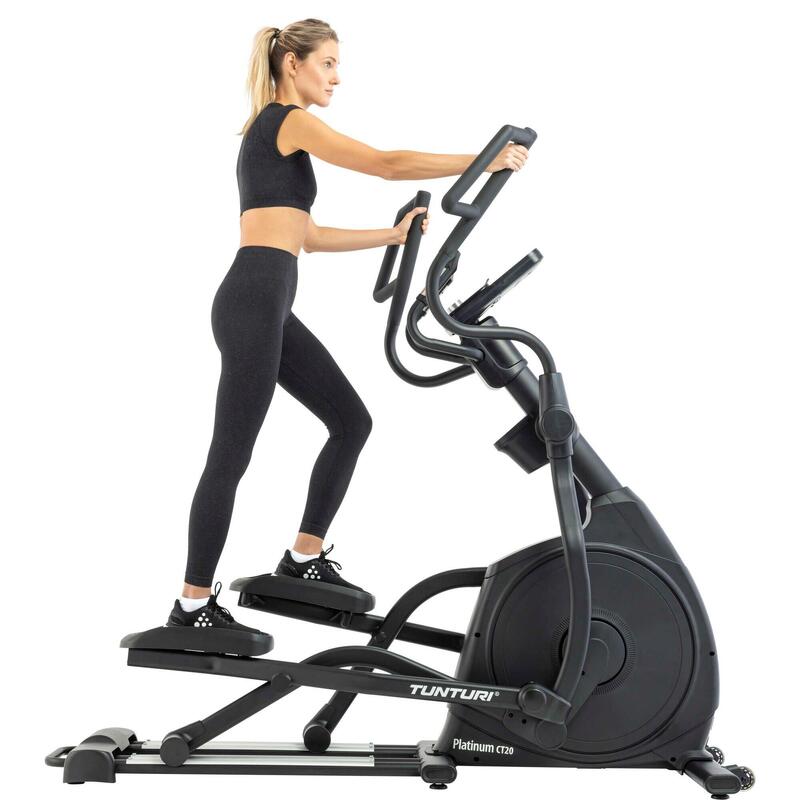 Cross Trainer - 48 niveaux de résistance - Bluetooth - Platinum CT20