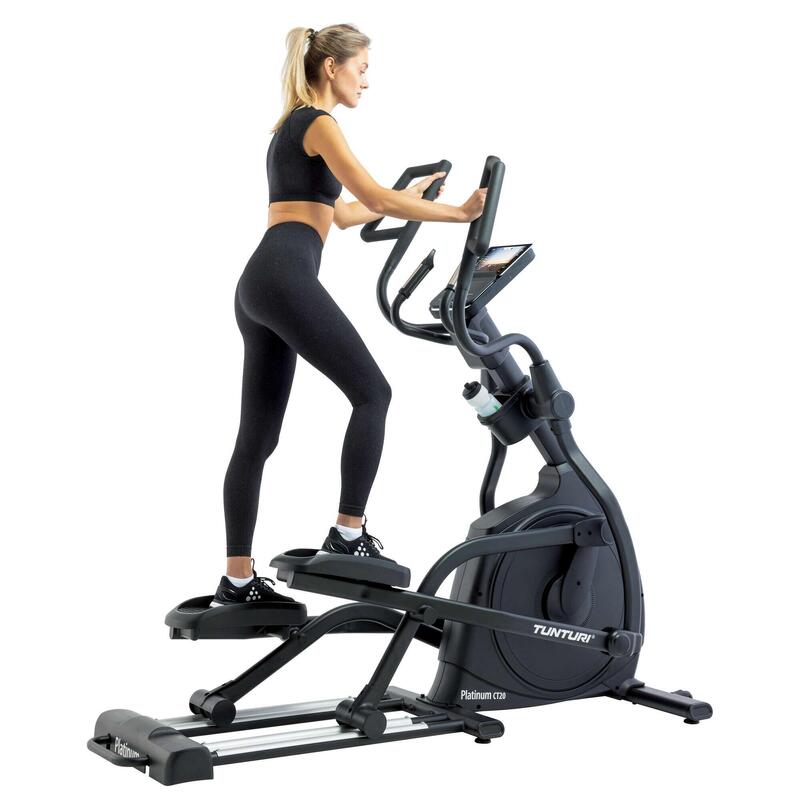 Cross Trainer - 48 niveaux de résistance - Bluetooth - Platinum CT20