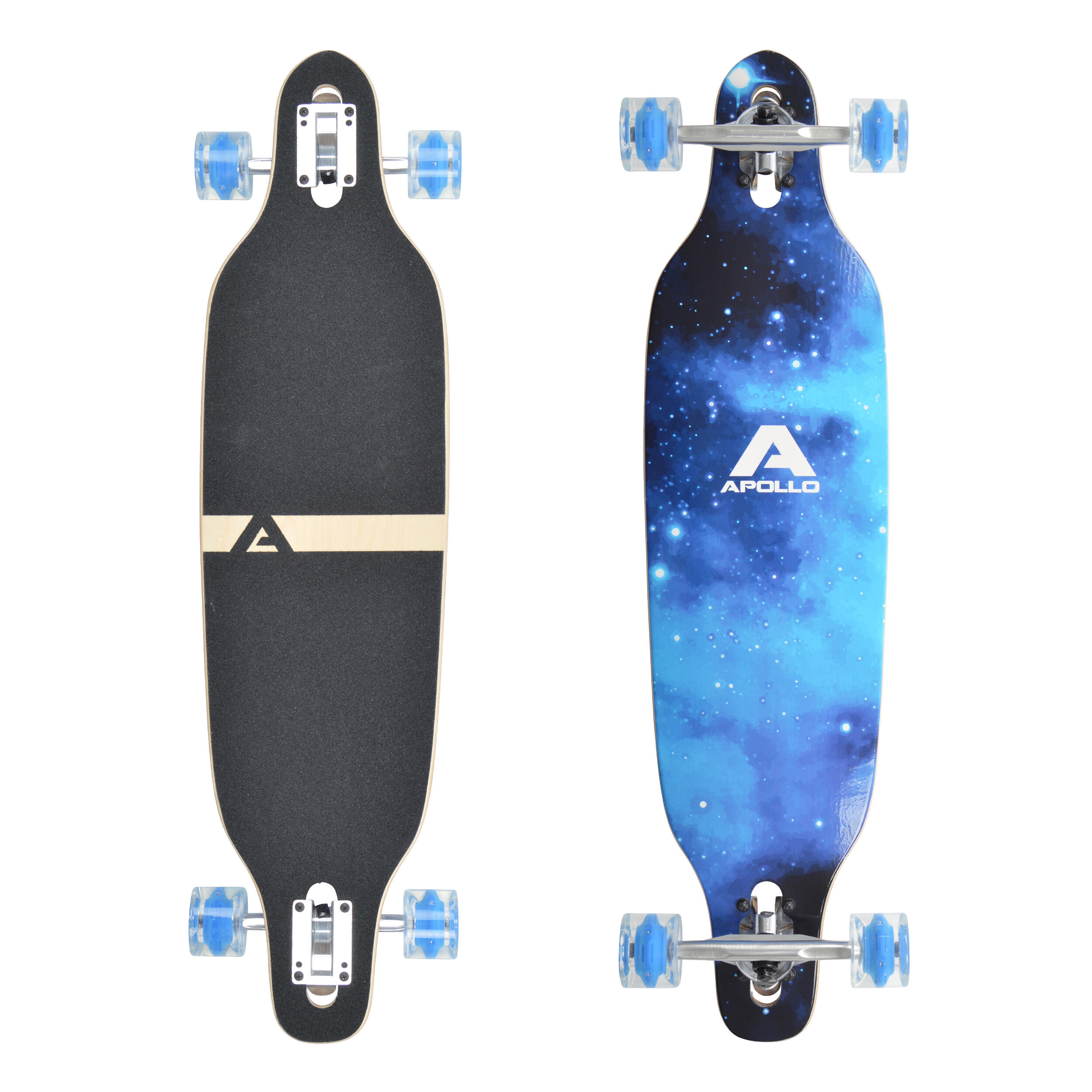 Bamboe Longboard 36" incl. T-Tool, Drop-Through Freeride Cruiser 2/6