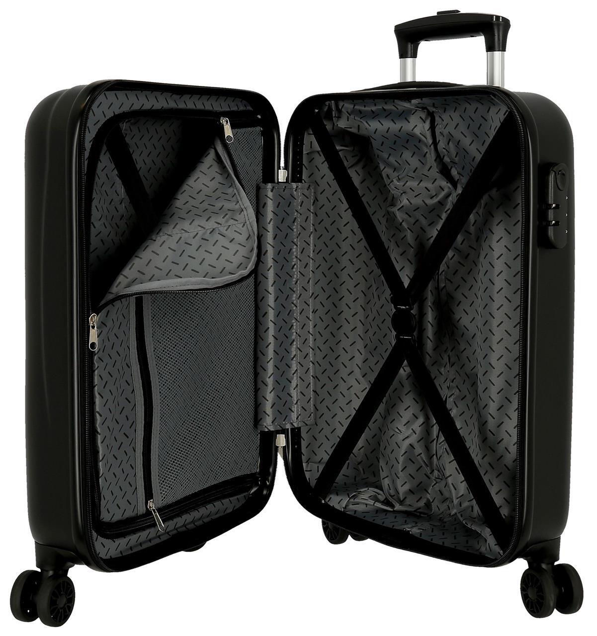Maleta de cabina ABS rígida Reebok Beverly 38cm 34L Negro 3/5