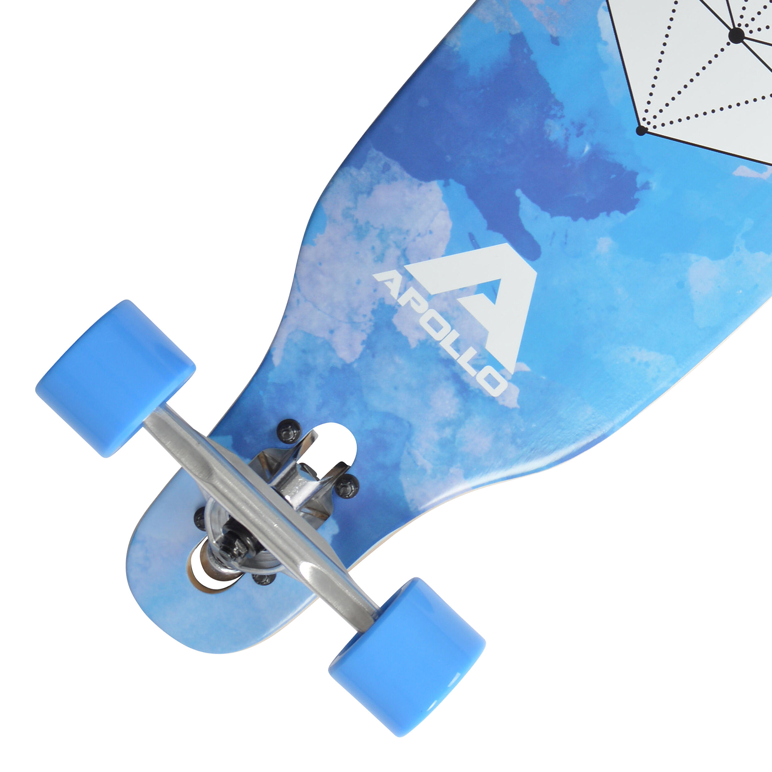 Twin Tip DT Longboard 38" aus mehrlagigem Holz für idealen Flex & Stabilität 5/6