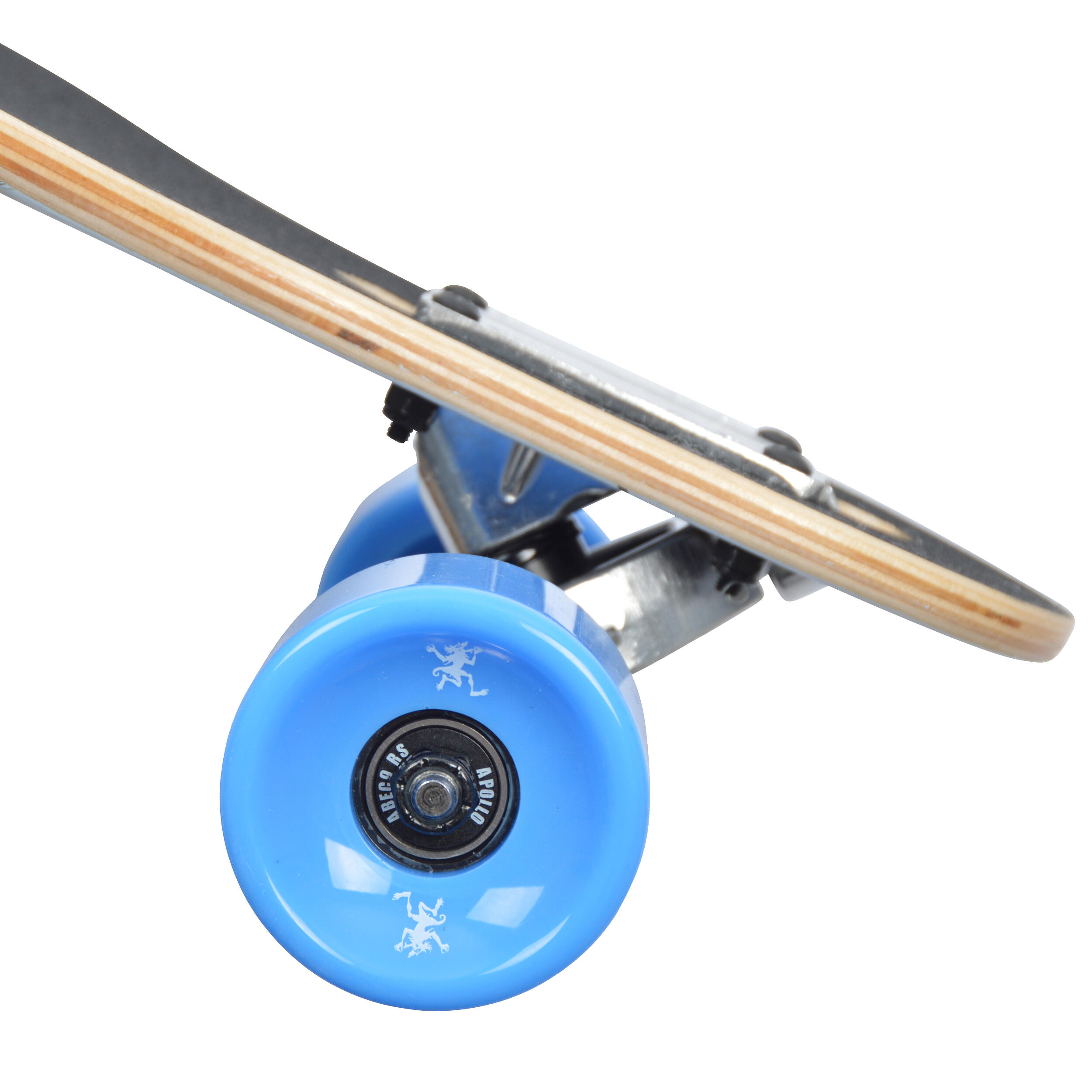Twin Tip DT Longboard 38" aus mehrlagigem Holz für idealen Flex & Stabilität 3/6