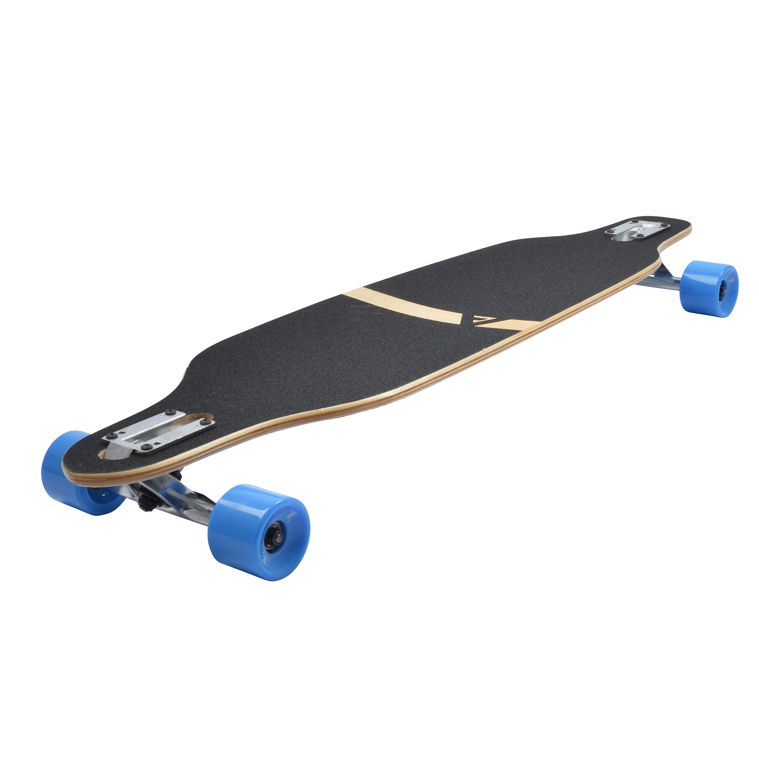 Twin Tip DT Longboard 38" aus mehrlagigem Holz für idealen Flex & Stabilität 2/6
