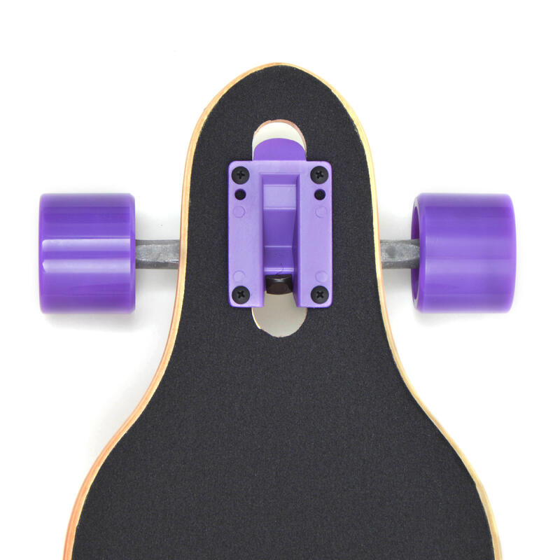 Longboard 38" Edición Especial, ABEC Alta Velocidad, Drop-Through Freeride