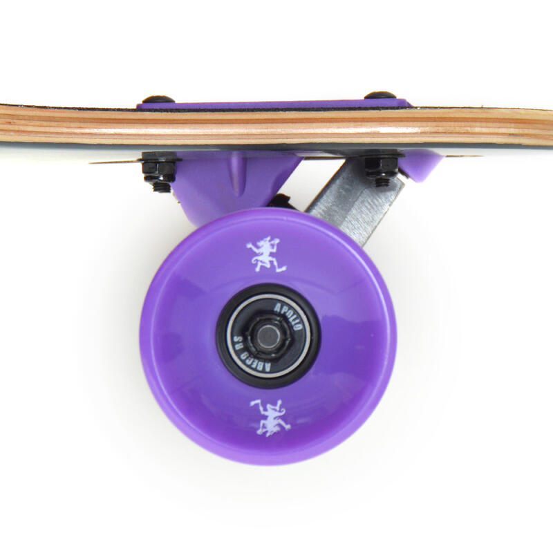 Longboard 38" Édition Spéciale Complet, Roulements ABEC High Speed, Drop-Through
