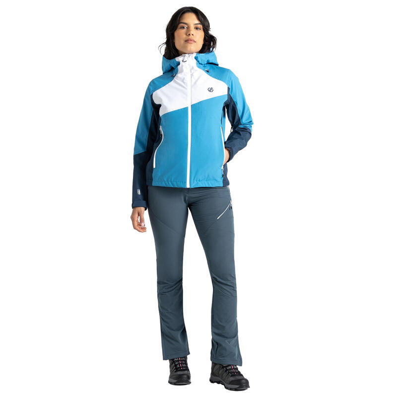 Chaqueta de Esquí Excalibar para Mujer Azul Sueco, Vaquero Luz de Luna