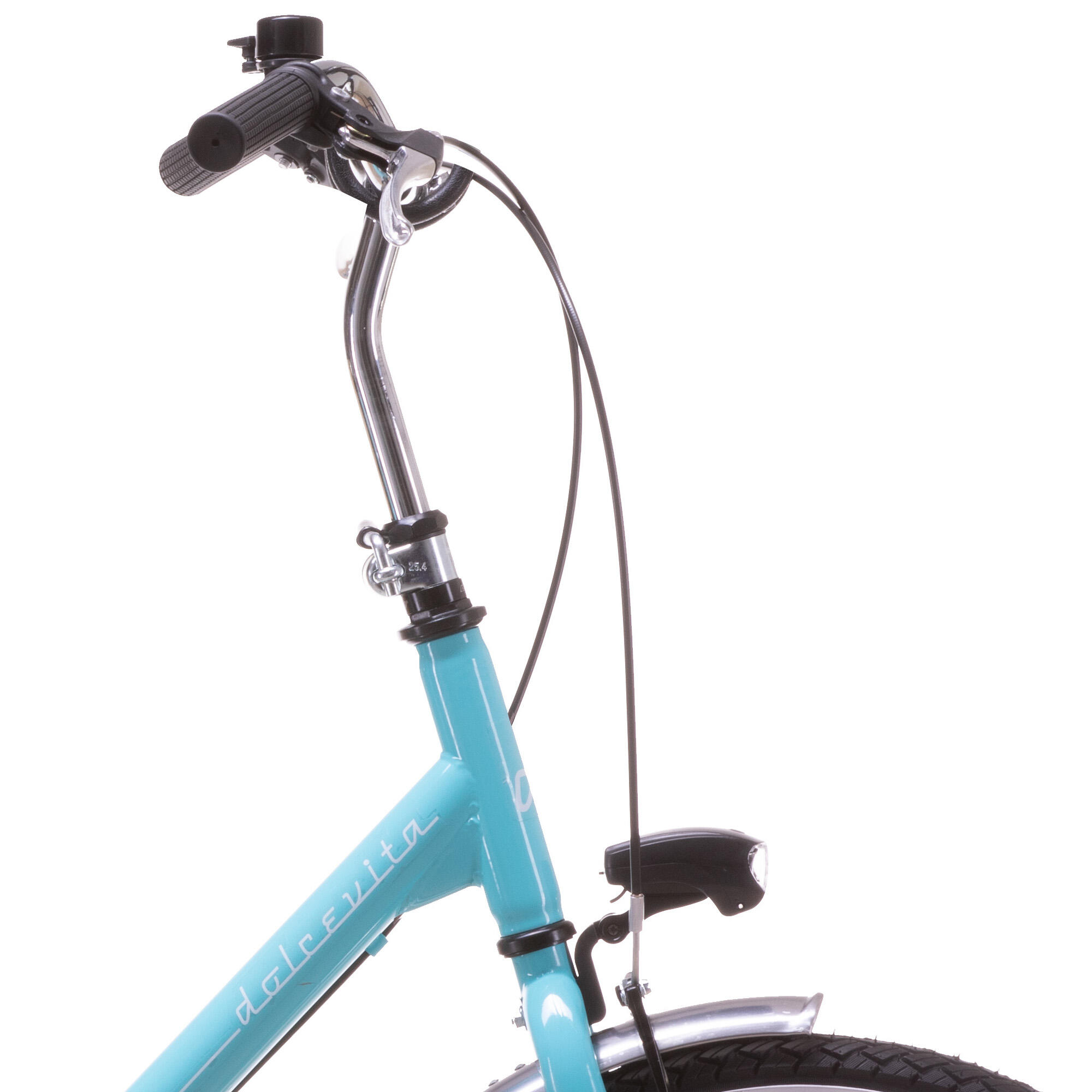 Bicicleta Paseo Plegable 20" Dolcevita Azul Tiffany 2/4