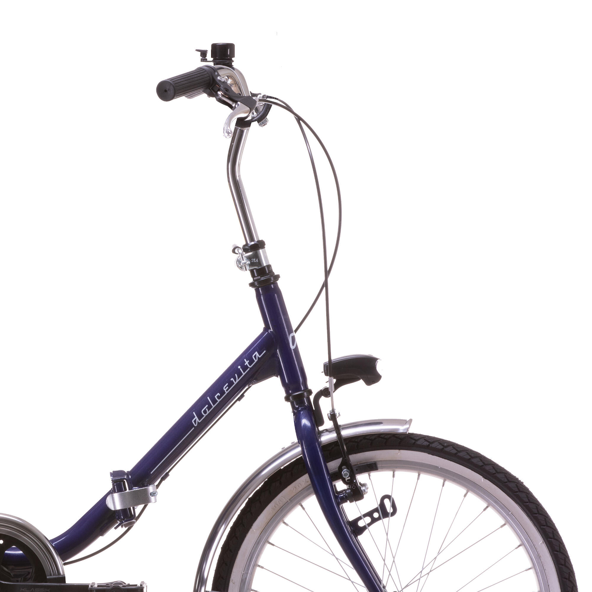 Bicicleta Dobrável 20" Scrapper Dolcevita Azul 2/4