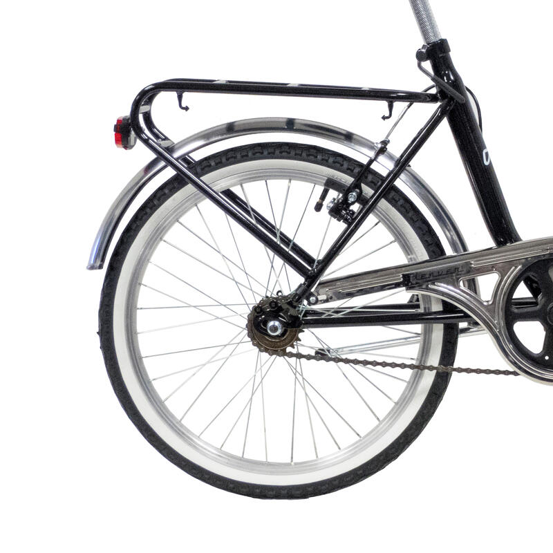 Bicicleta Paseo Plegable 20" Dolcevita Negro