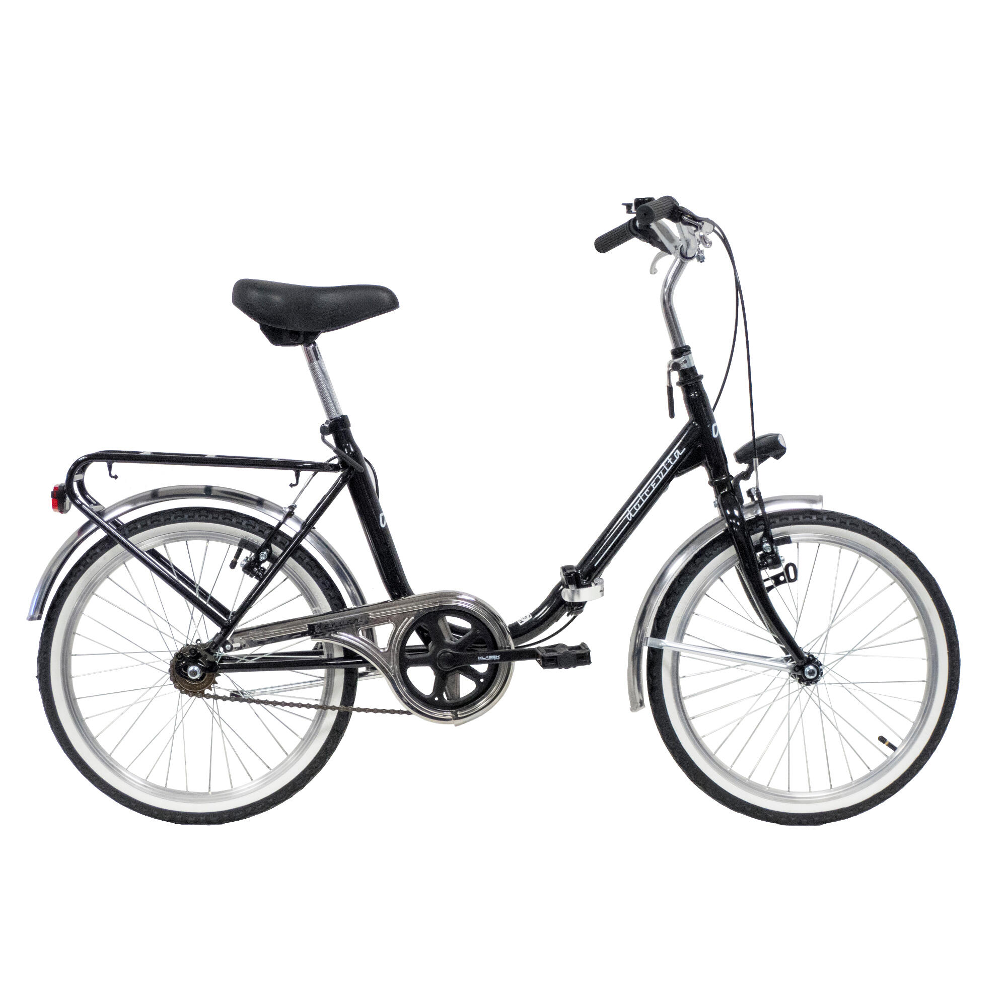 SCRAPPER Bicicleta Paseo Plegable 20" Dolcevita Negro
