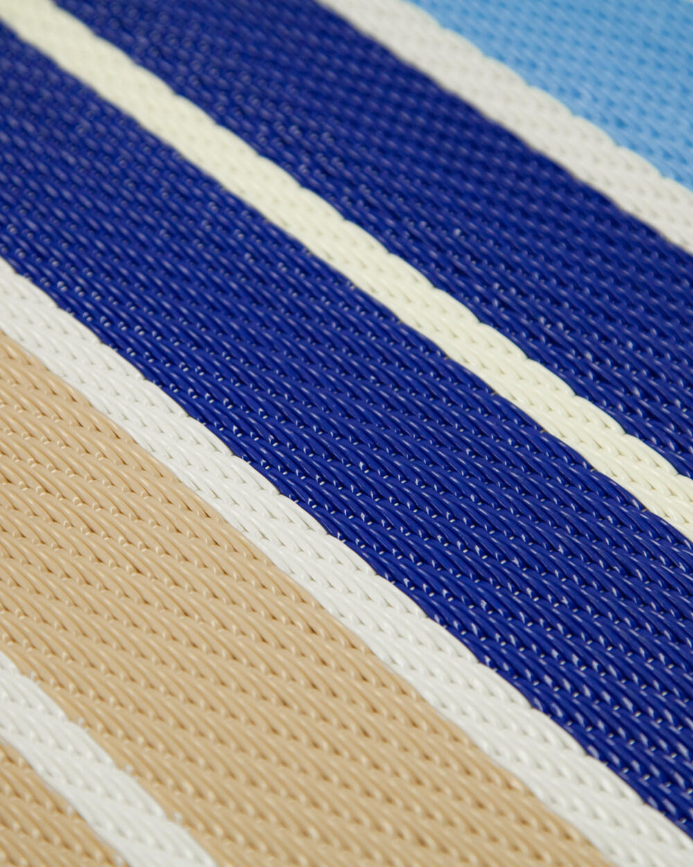 TAPIS PORTABLE ANTI-SABLE BLEU+BEIG 90x180 CM 4/5