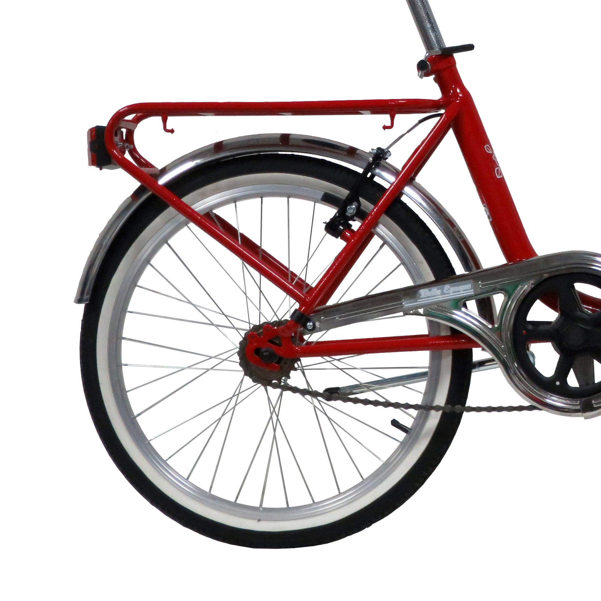Bicicleta Paseo Plegable 20" Dolcevita  Rojo 3/4