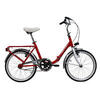 Bicicleta Paseo Plegable 20" Dolcevita  Rojo