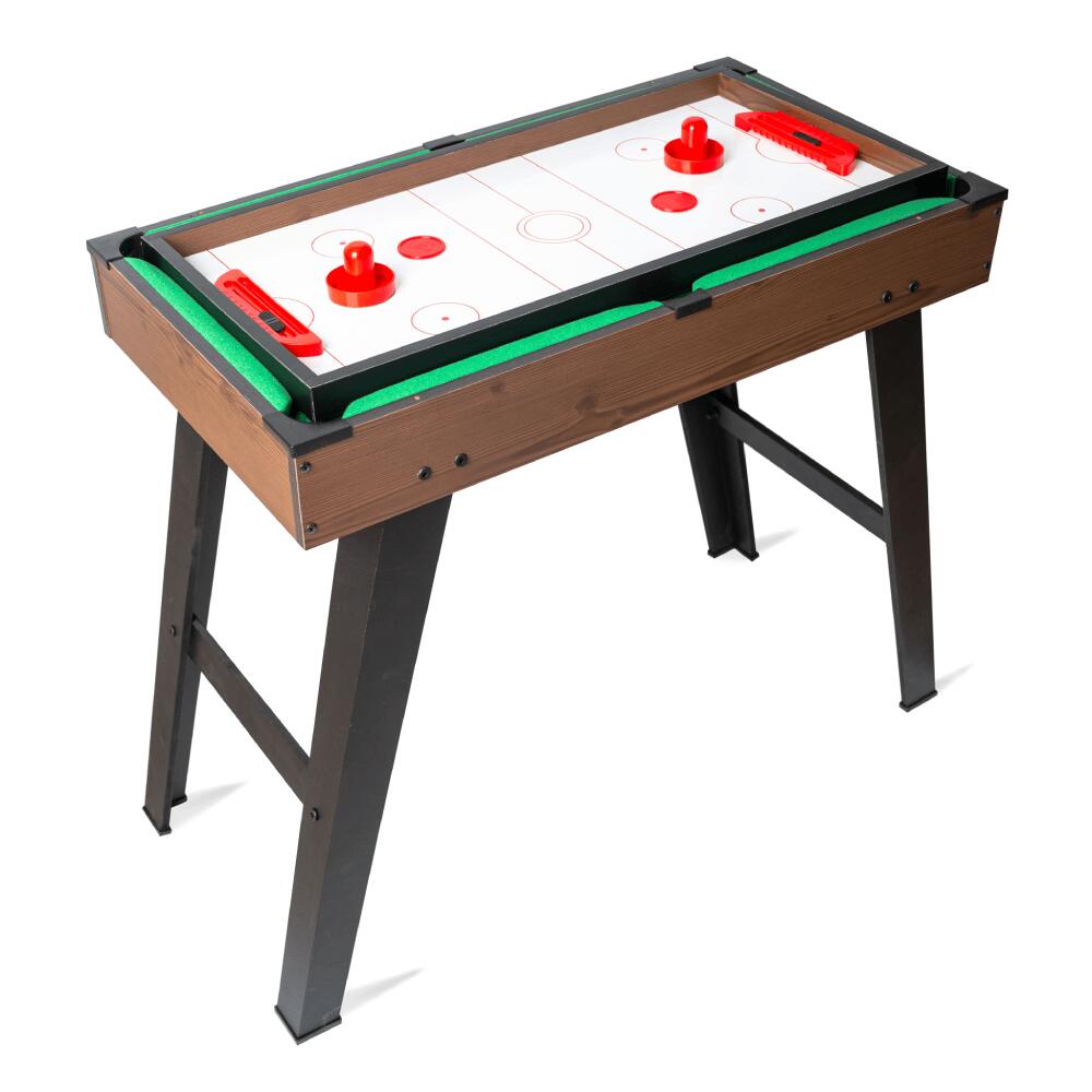 Devessport Mesa Multijuego 4-1 Woody (Futbolín, Billar, Ping Pong y Air Hockey) 4/7