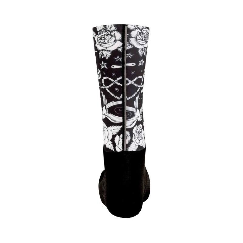 Calcetines de ciclismo Cycology Velo Tattoo Aero 3/3