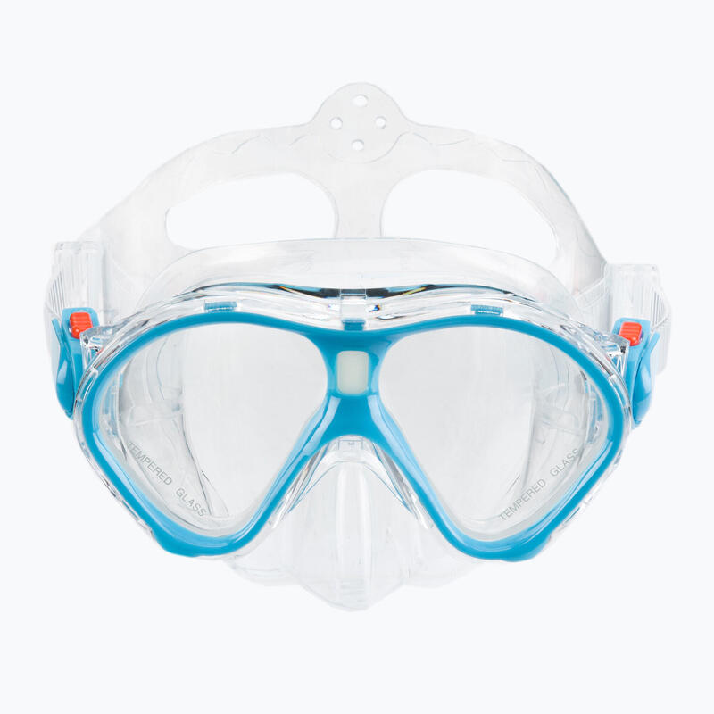 AQUASTIC set de snorkel infantil, máscara + snorkel