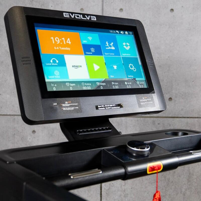 Loopband met touchscreen entertainment scherm - Evolve Fitness HT-500-TFT