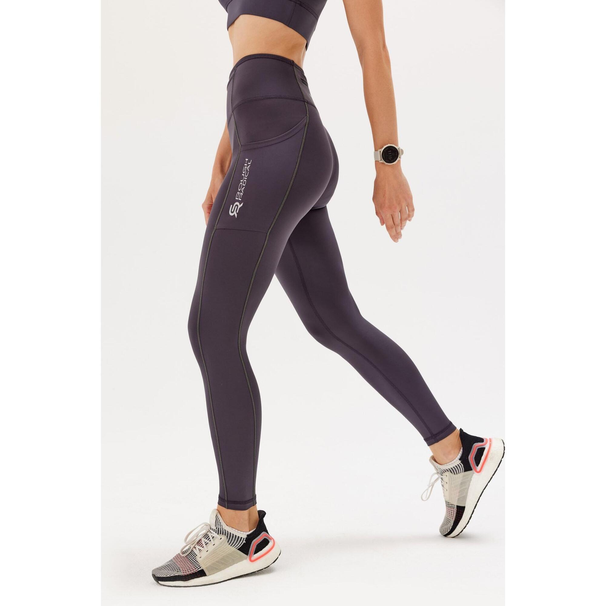 Rough Radical - Leggings De Course Rough Radical Fusion Pour Femmes - Collant De Running - Gris - 38 S - Decathlon