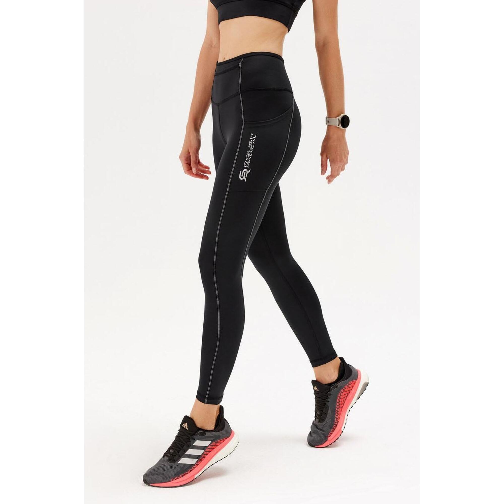 Rough Radical - Leggings De Course Rough Radical Fusion Pour Femmes - Collant De Running - Noir - 38 S - Decathlon