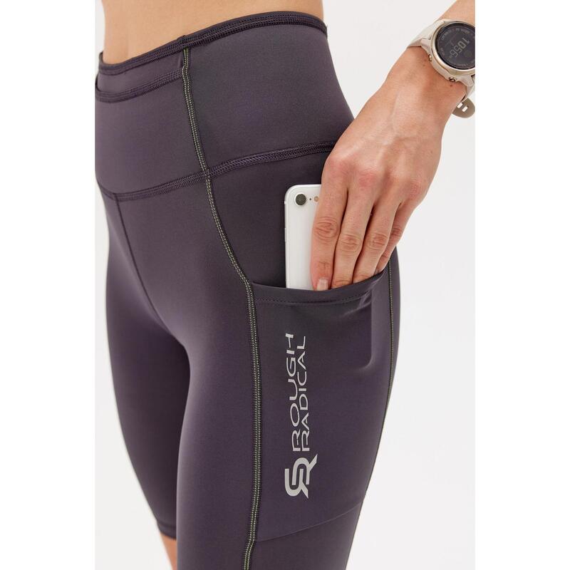 Damskie spodenki getry do biegania Rough Radical Fusion Shorts
