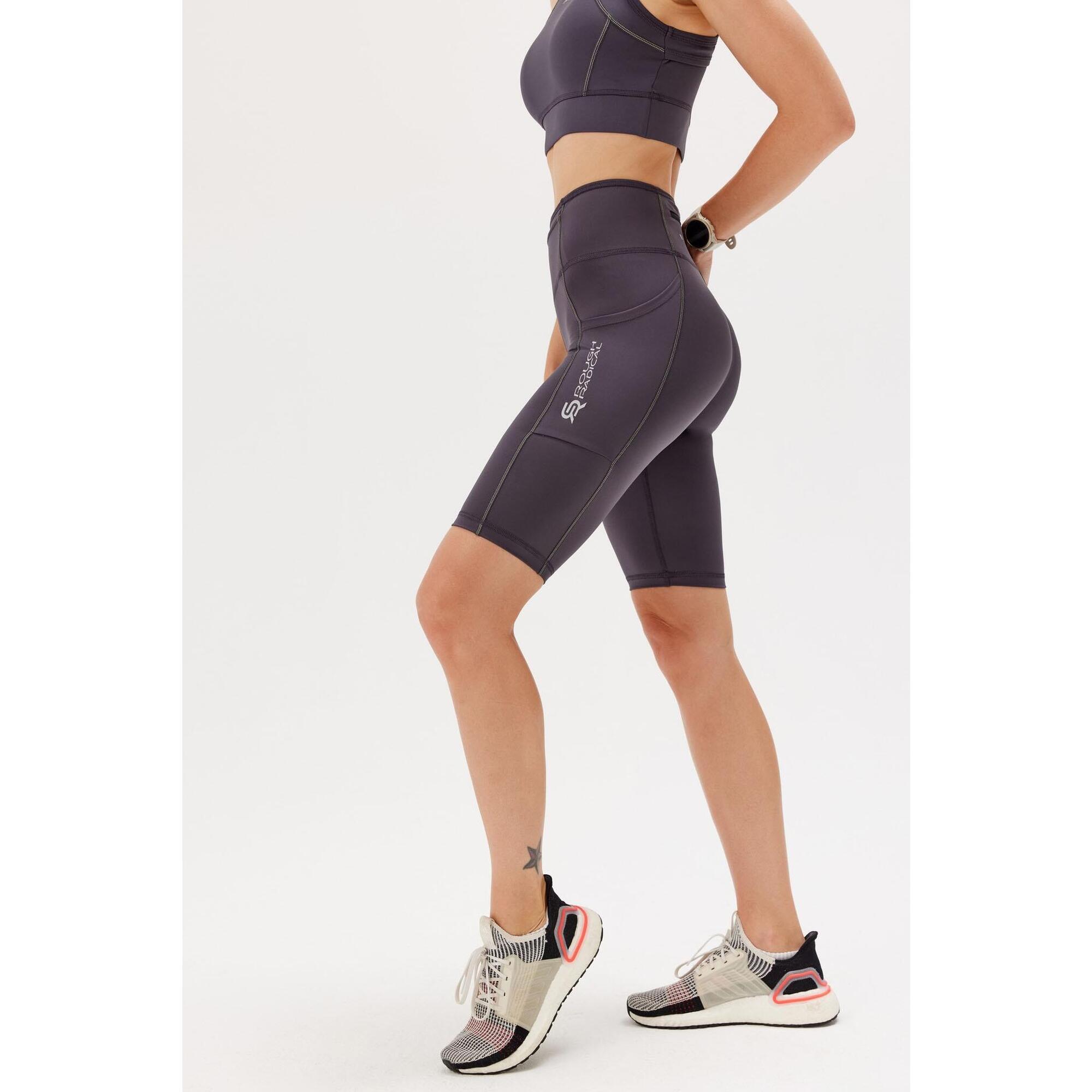 Rough Radical - Short De Course Rough Radical Fusion Pour Femmes - Cuissard De Running - Gris - 38 S - Decathlon