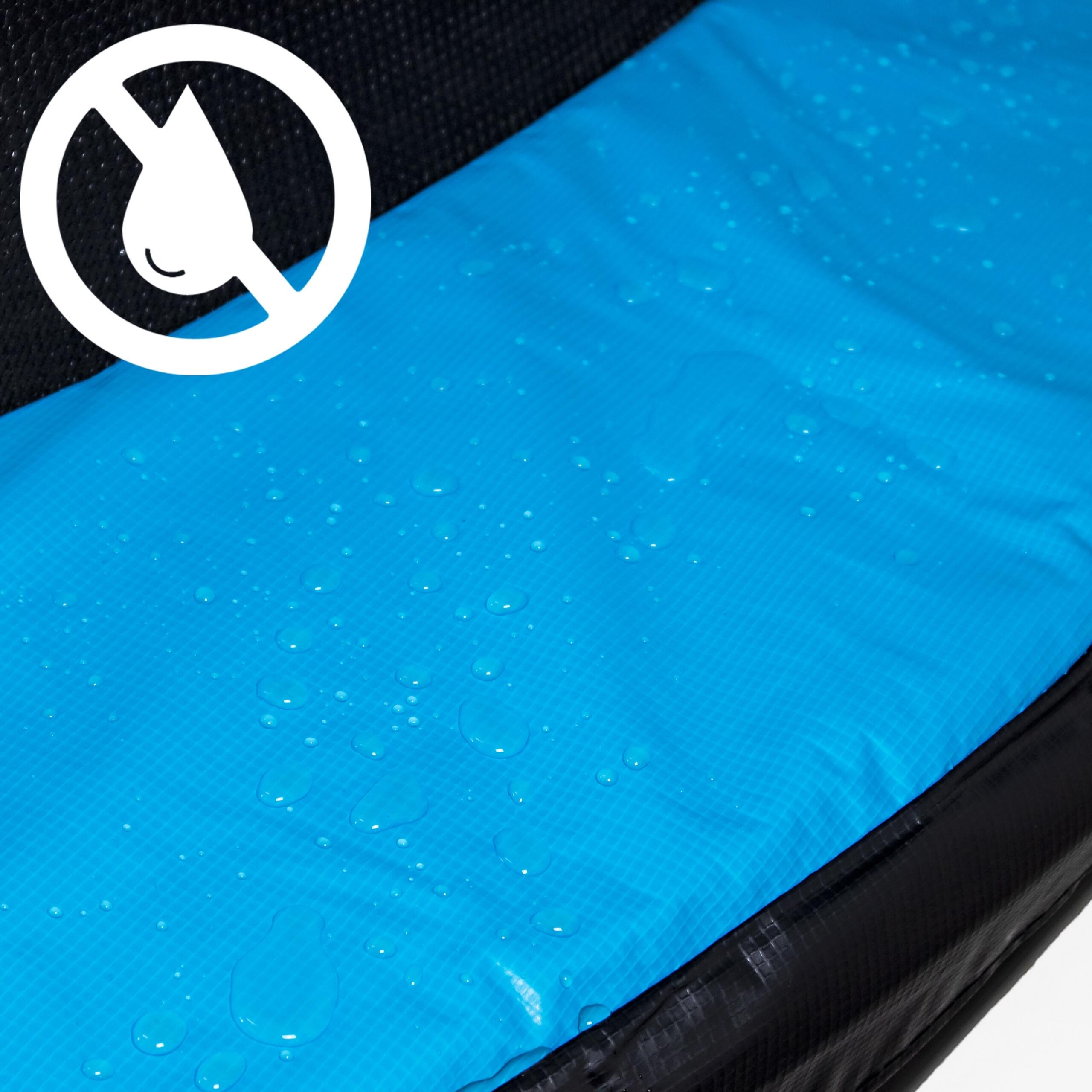 Trampolina Sapphire ST-8080W 8FT 252 cm z siatką wewnętrzną drabinka 4/7