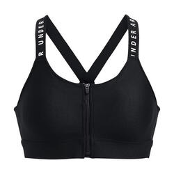 Fitness Bra Cardio Under Armour Infinity High Bra Zip