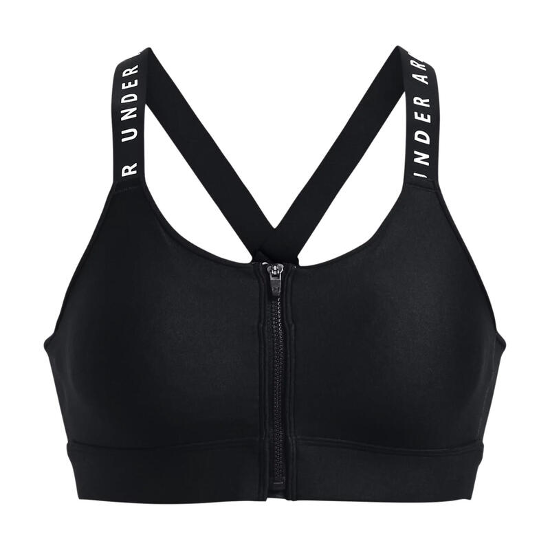 Under Armour Infinity High Bra Fitness-bh met rits